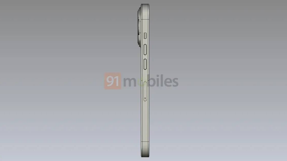 iPhone 14 Pro CAD renders show thicker camera bump and thinner, symmetrical bezels