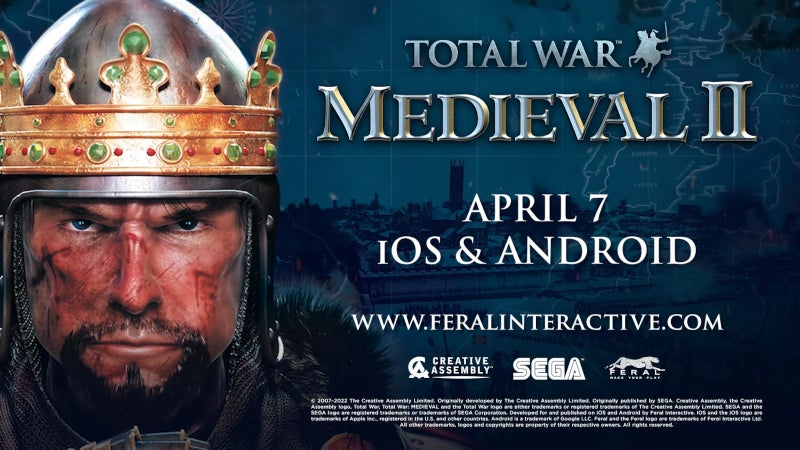 Classic strategy game Total War: MEDIEVAL II coming to iOS and Android in April