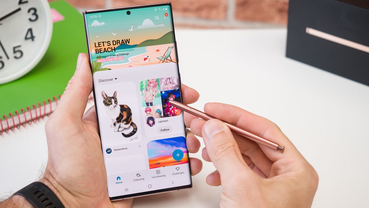 Galaxy Note 20 series now start getting the One UI 4.1 update