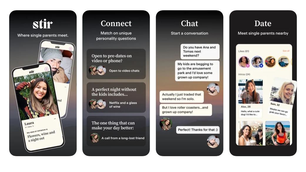 Stir is a dating app for single parents from the creators of Tinder
