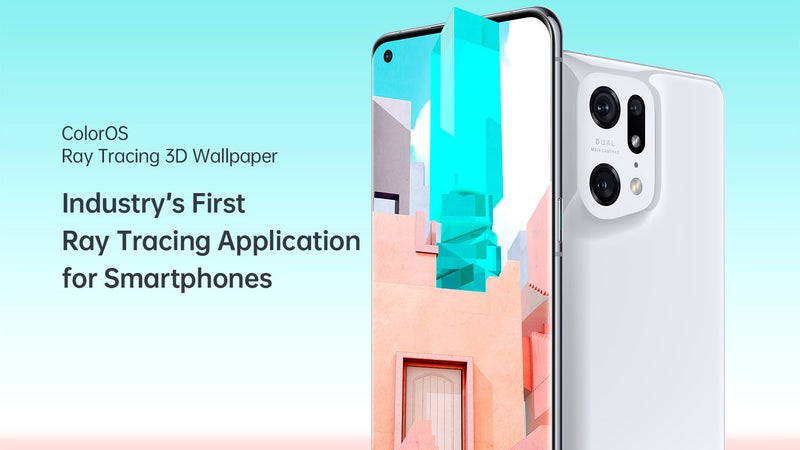 The first mobile app to support ray-tracing comes from Oppo in the form of 3D wallpapers