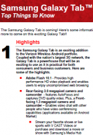 Leaked Verizon fact sheet reveals answers to your Samsung Galaxy Tab questions