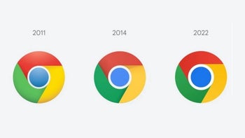 Google releases version 100 of the Chrome Browser with new icon included