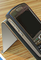 Smartphone coaster keeps your precious phone dry and safe