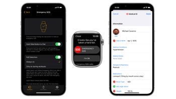 A aplicação da lei relata sua experiência com as chamadas do recurso de detecção de queda do Apple Watch