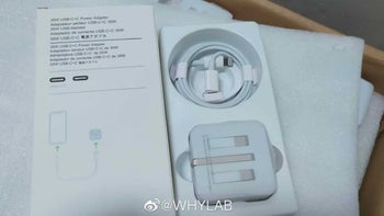 Retail packaging for Apple's 35W Dual USB-C Port Power Adapter leaks