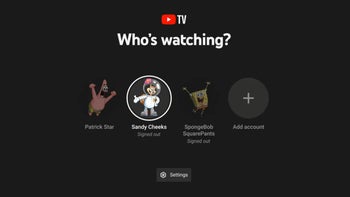 YouTube TV is getting the long overdue account switcher feature