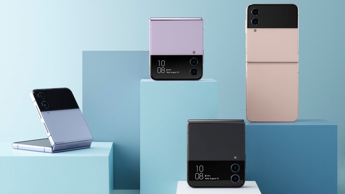 Galaxy Z Flip 4 colors: all the official hues