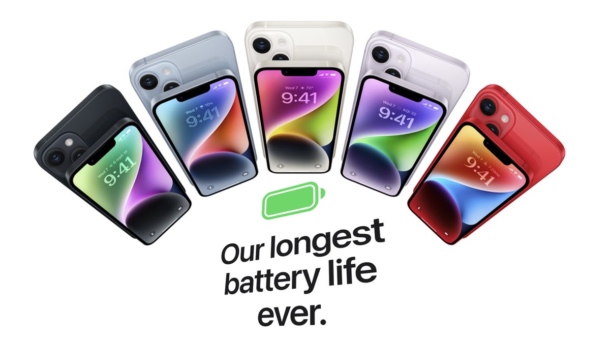 Apple raises the battery life bar yet the 14 - PhoneArena