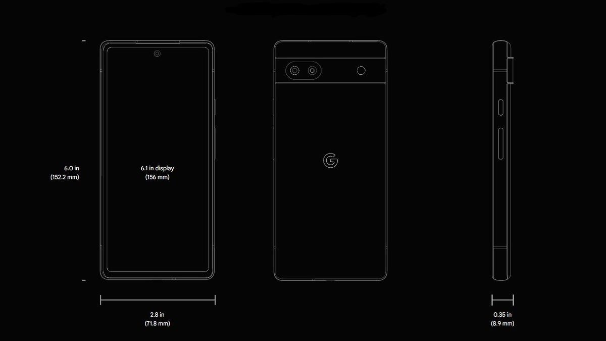 Pixel 6a size comparison: how similar is it to current and older Pixels?