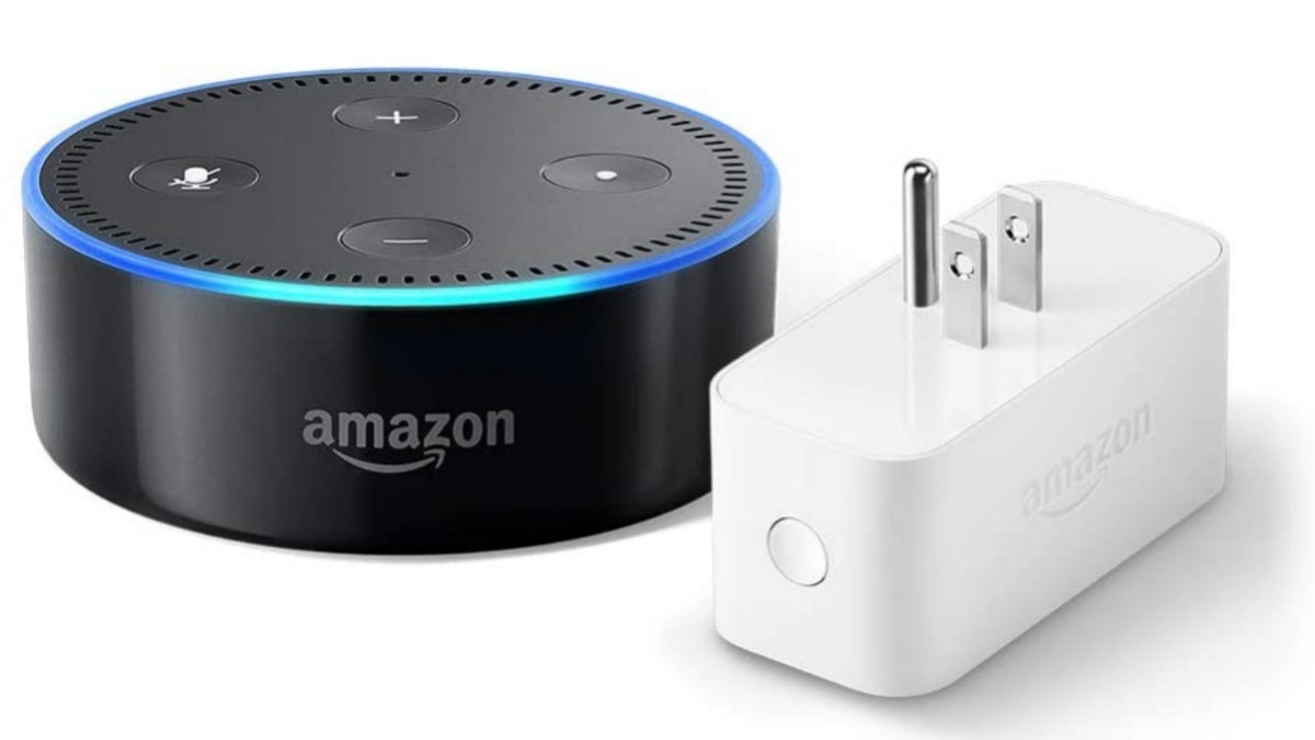 Hurry and get an Echo Dot AND an  Smart Plug for next to