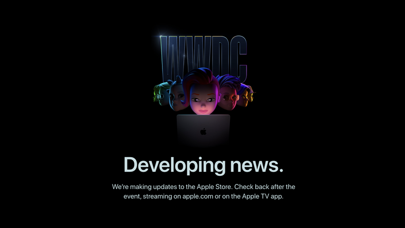Apple Store taken offline ahead of WWDC 2022 event