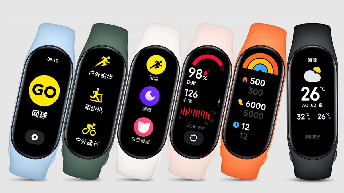 New Global Version Xiaomi Mi Band 7 Pro GPS 6 Color AMOLED Screen Blood  Oxygen Fitness