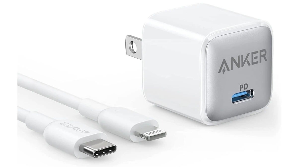 Anker's portable 30W battery pack has a built-in USB-C cable and is down to  $35 now