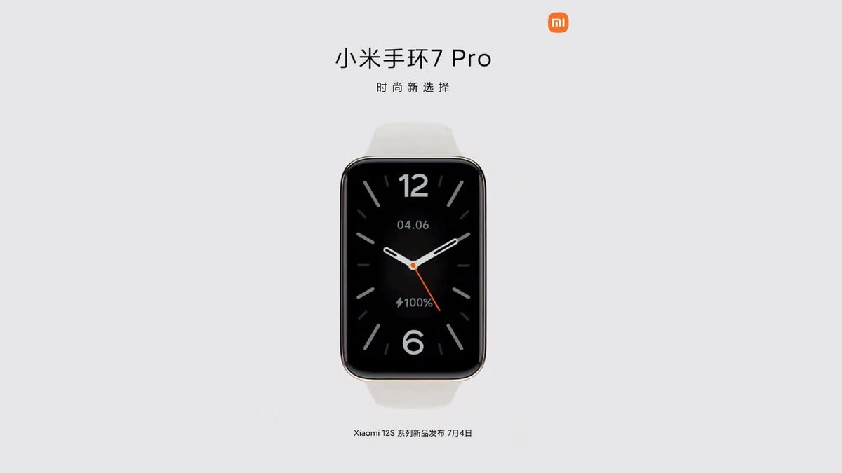 Take a look at the Xiaomi Mi Band 7 Pro in all its glory