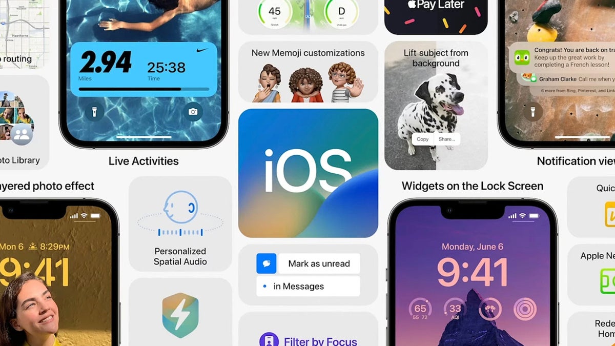 Apple releases iOS 16 Public beta: Lock screen customization galore