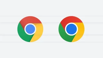 The thought process behind the small changes made to the icon for the Chrome Browser