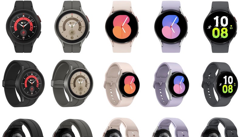 Perfect Samsung Galaxy Watch 5 and Galaxy Watch 5 Pro images leak out