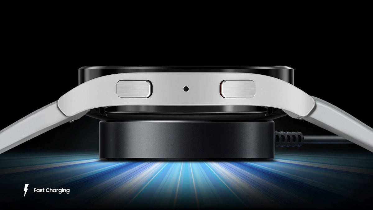 Take a look at the faster Samsung Galaxy Watch 5 charger