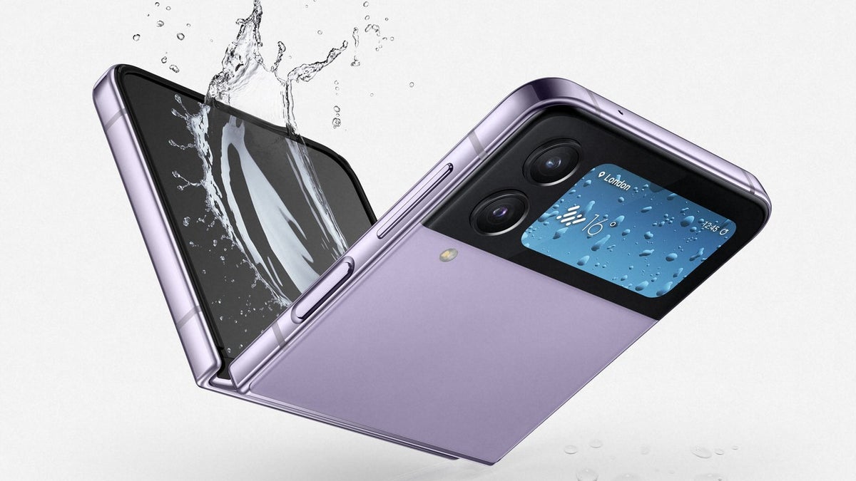 Is the Galaxy Z Flip 4 waterproof?