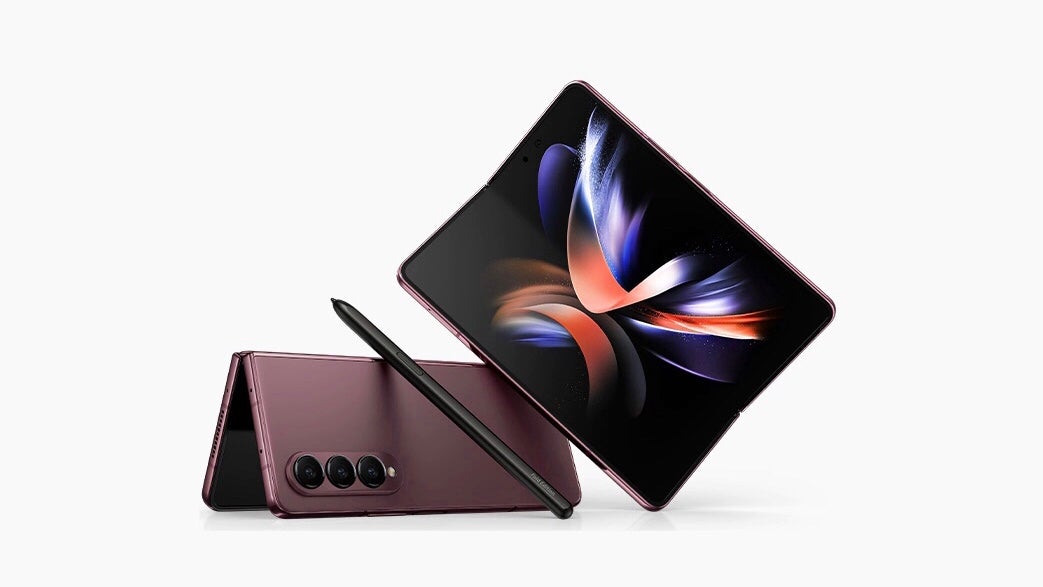 Where is the Burgundy Samsung Galaxy Z Fold 4?