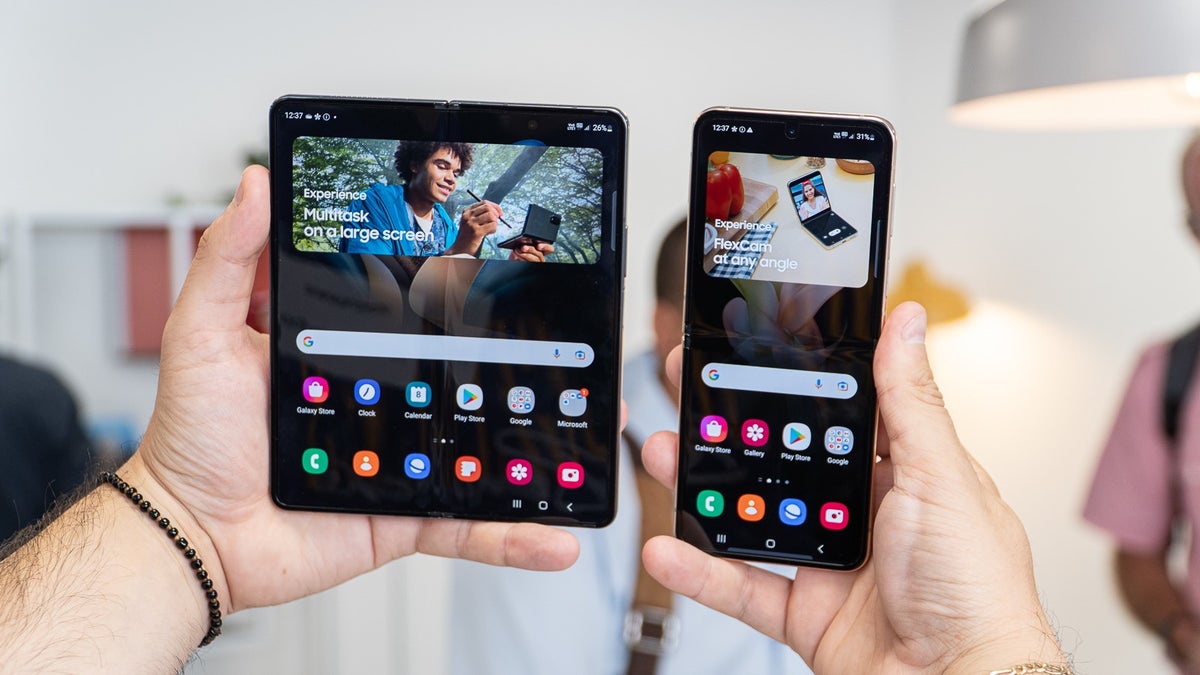 Samsung says the Galaxy Z Fold and Z Flip are making people switch from other brands