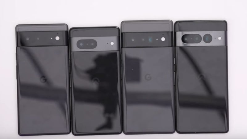 Video shows off prototypes of the Pixel 7 series and compares them to ...