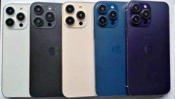 Video and images show off dark purple iPhone 14 Pro Max and redesigned status bar
