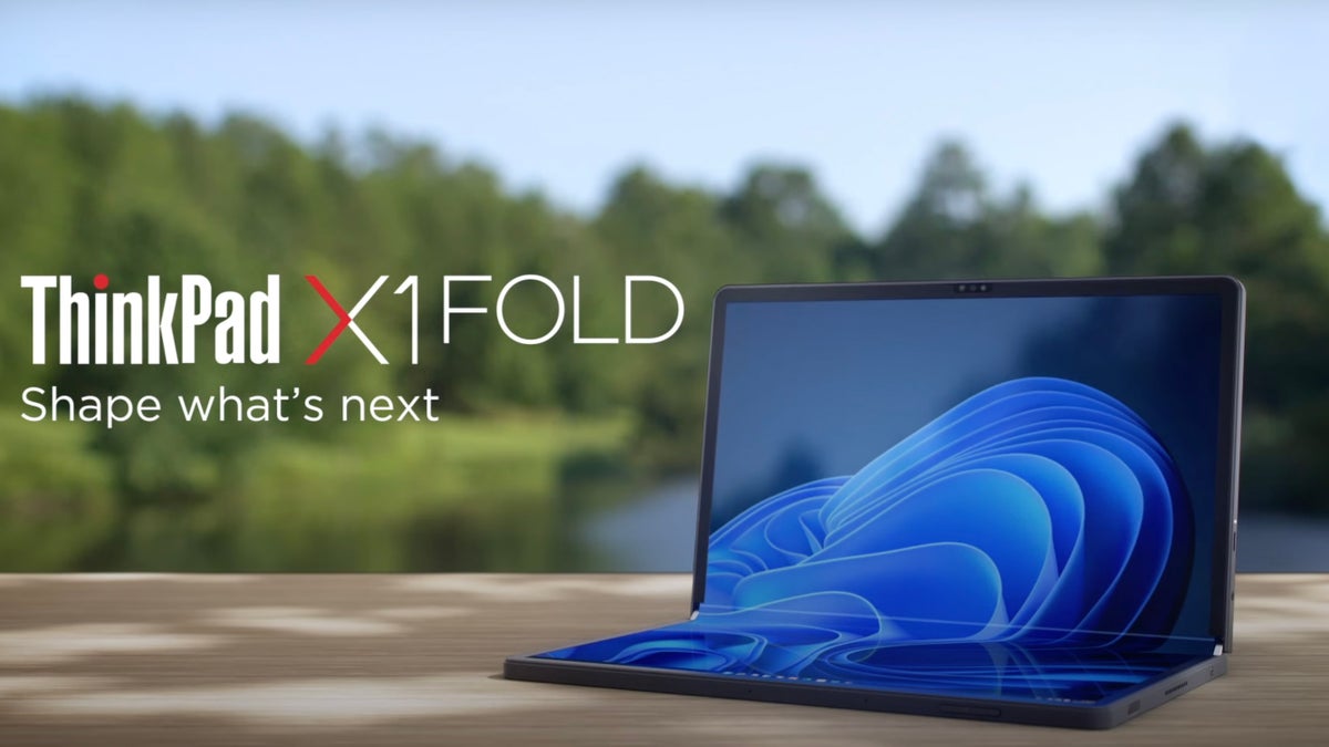 Foldable devices, beyond smartphones: Meet the new ThinkPad X1 Fold (2022)  - PhoneArena