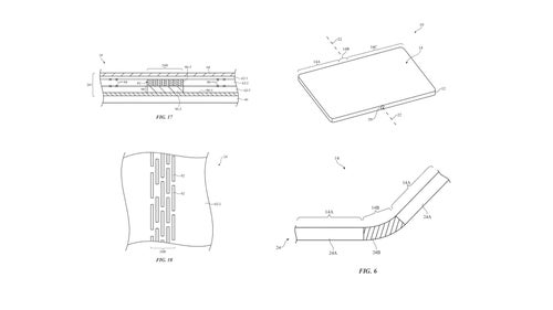 Apple Secures A Patent For A Self Healing Display Possibly For A Future Foldable Iphone 2423