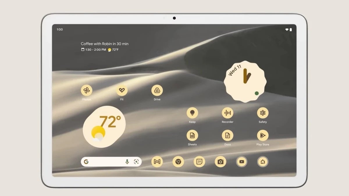 Google's Pixel Tablet is moving one (small) step closer to its 2023