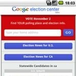 Google Election Center encourages you to vote