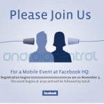 Facebook to hold mobile event at its HQ on November 3rd