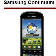 Verizon to launch the Motorola CITRUS, Samsung Continuum and Zeal on Nov 11