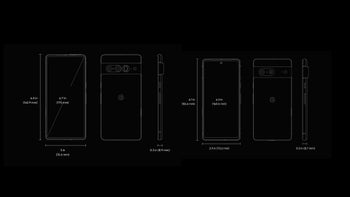 Google Pixel 7: Size Comparison