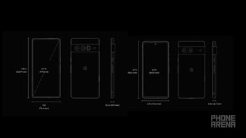 Google Pixel 7: Size Comparison