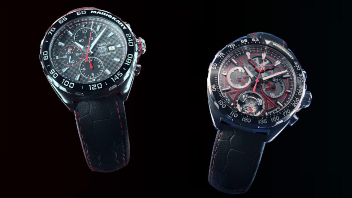 Tag Heuer teams up with Nintendo for limited edition Mario Kart watches