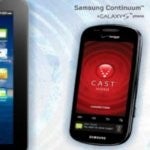 Samsung Continuum is being featured on Verizon's web site alongside the Galaxy Tab