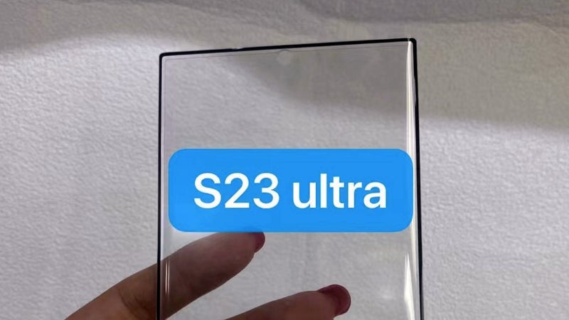 Behold the Samsung Galaxy S23 Ultra and Galaxy S23 screen protectors telling the display tale