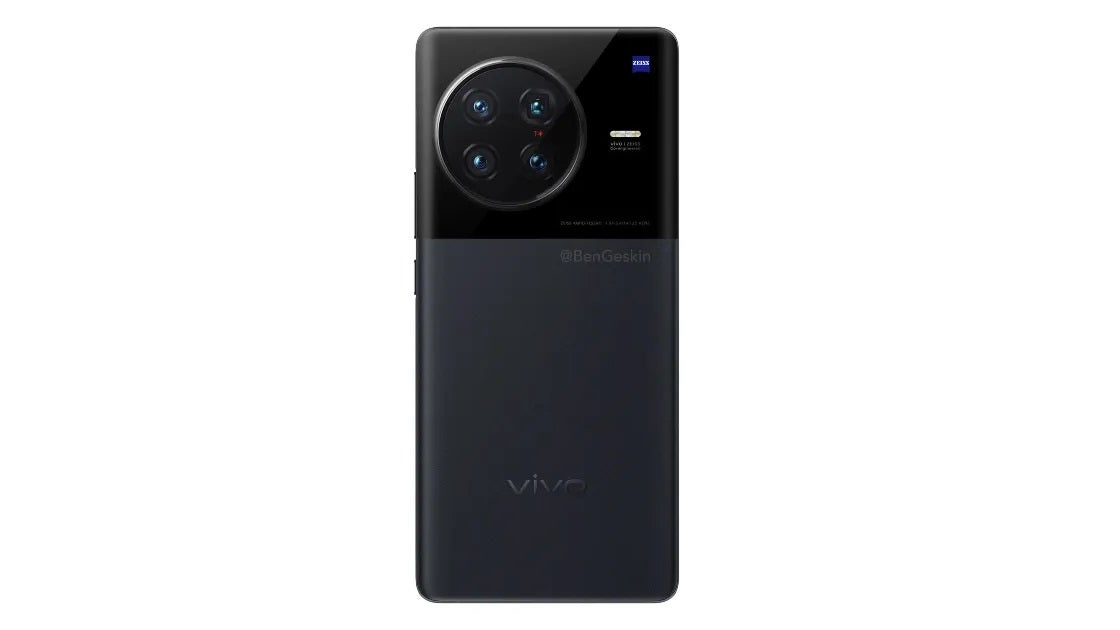 El Vivo X90 Pro+ se filtra con una cámara desplazada y la marca Zeiss