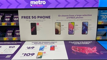 Metro by T-Mobile offers free phones in Walmart stores