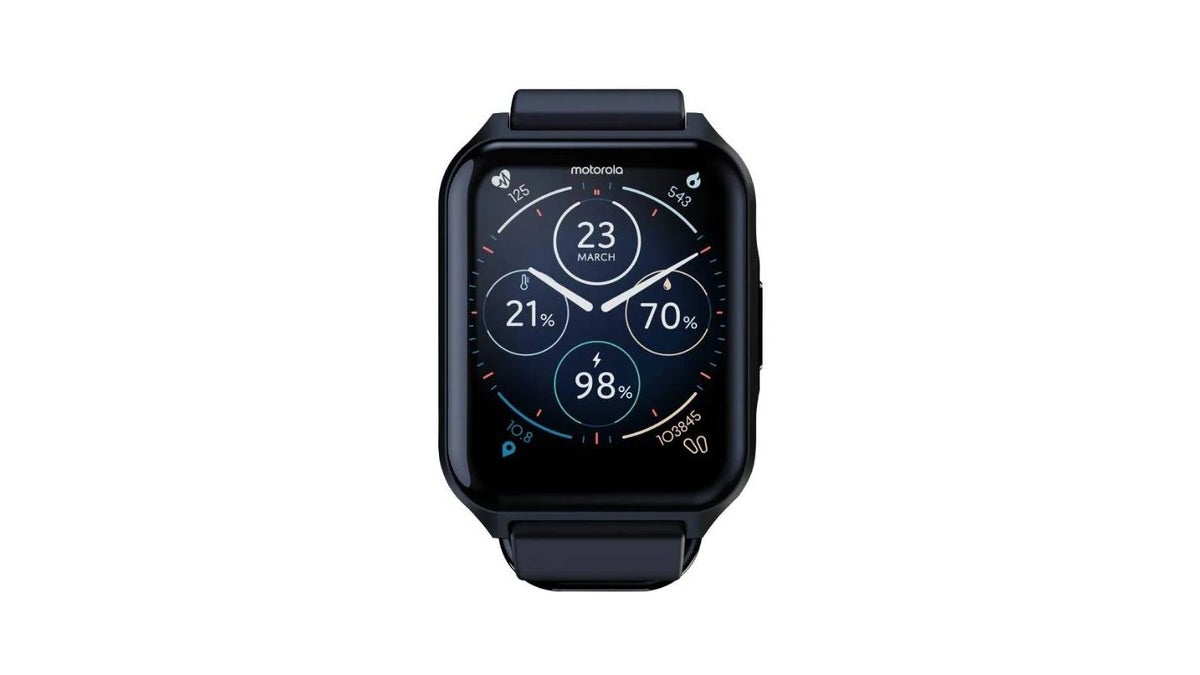 Retailer leaked the Moto Watch 70: a simple but capable fitness tracker