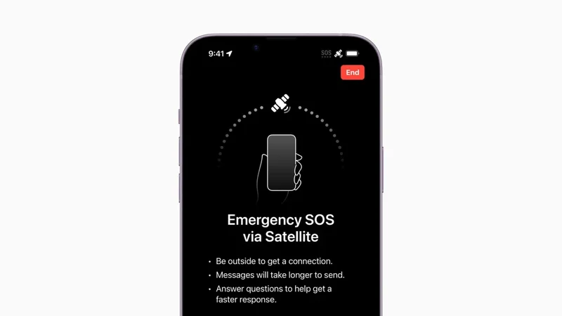 iPhone 14's SOS satellite feature saves a man in Alaska