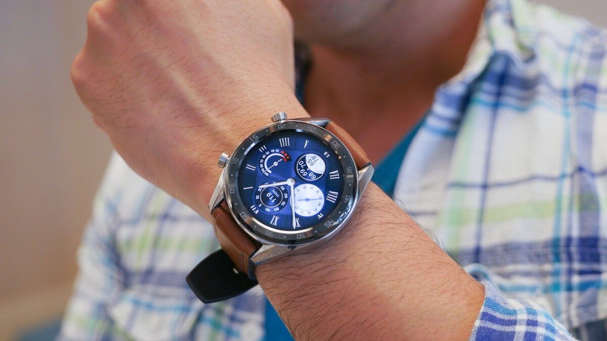 Huawei's new smartwatch hides a pair of true wireless Bluetooth earbuds inside