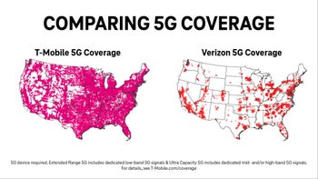 T-Mobile announces new 5G network coverage milestone in unflattering Verizon comparison