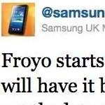 Samsung UK is saying that the Froyo update is being pushed out today for the Galaxy S