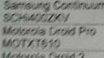 Leaked Verizon price list shows a $179 DROID PRO & $199 Samsung Continuum