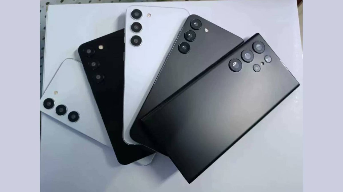 Leaked Galaxy S23 dummy units highlight all the differences between the three models