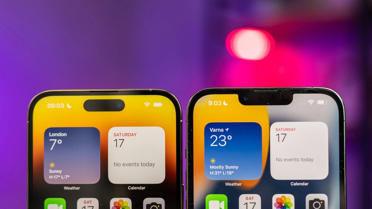 Samsung had to print the iPhone 14 Pro Dynamic Island cutout as Apple insisted