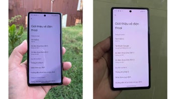 Alleged hands-on images of Pixel 7a DVT unit show off massive bezels